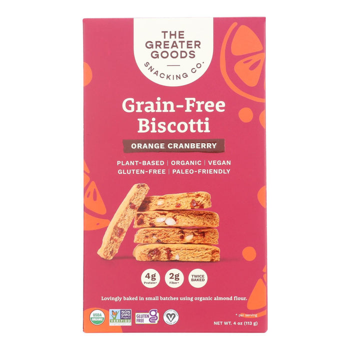 She Made Biscotti Og2 Orange Cranberry – Case of 7-4 Ounce Packs