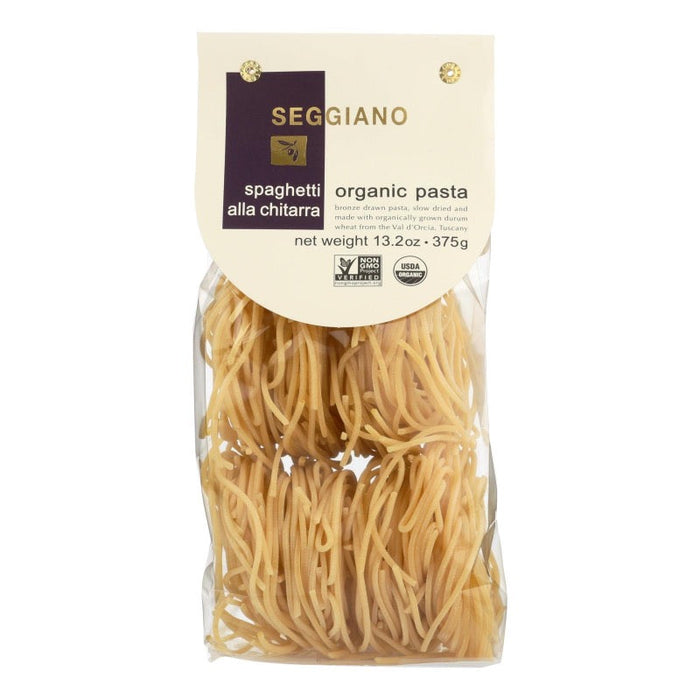 Seggiano Spaghetti Alla Chitarra - Organic -13.2 Ounces (Pack of 6)