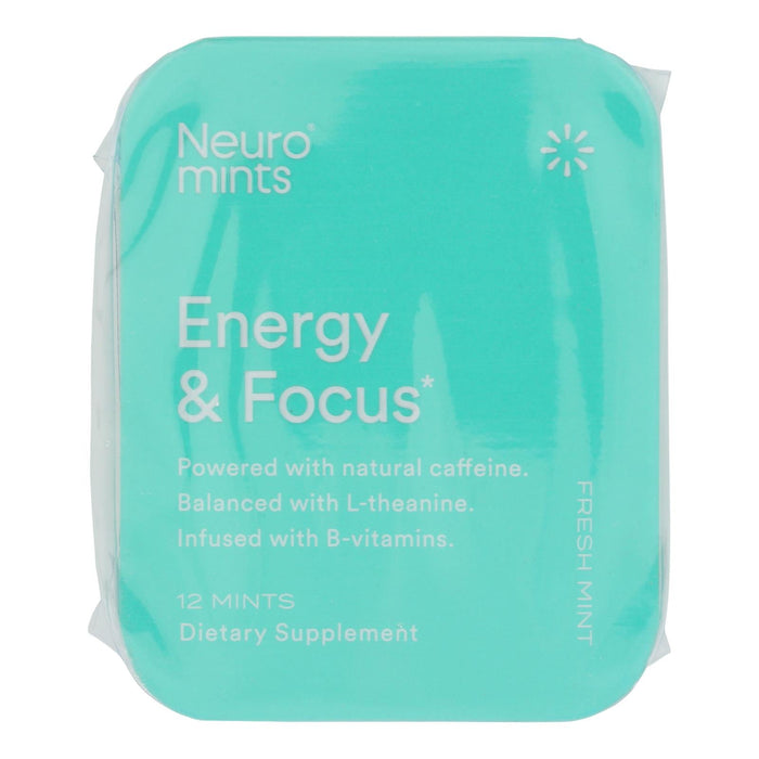 Neuro Mint Enrgy&fcs Fresh Mint 12 Ct. Case