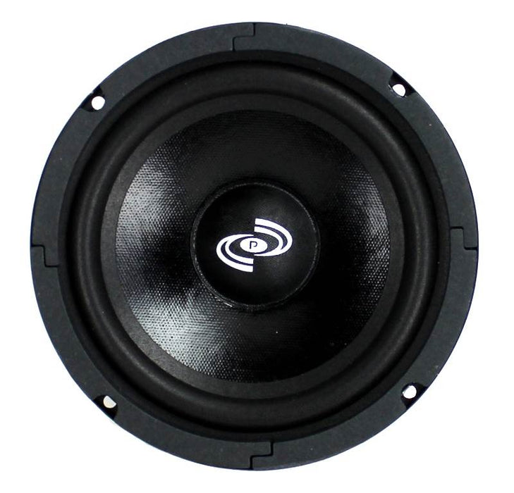 Pyle PDMR8 8 Inch 360W 8-Ohm High Power Mid Range Driver Audio Speaker, Black