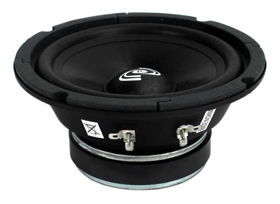 Pyle PDMR8 8 Inch 360W 8-Ohm High Power Mid Range Driver Audio Speaker, Black