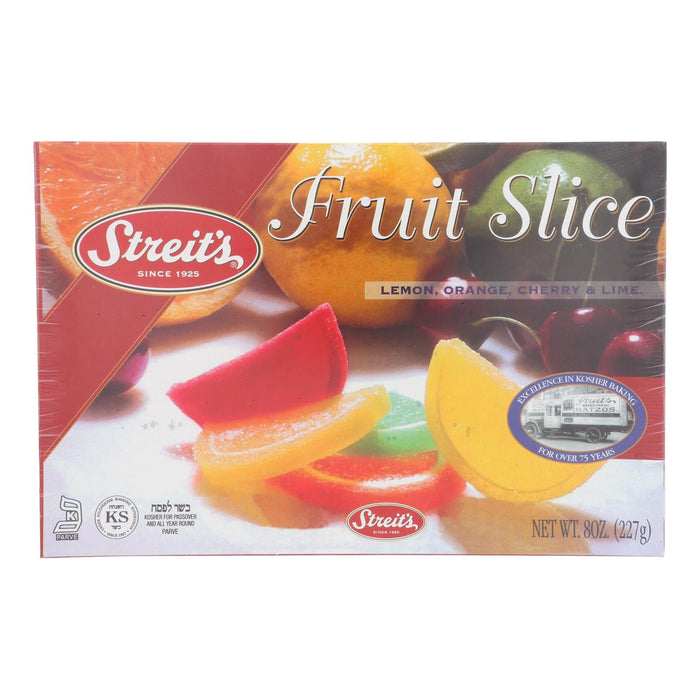 Streit's 8 Oz Assorted Fruit Slices (Case of 12)