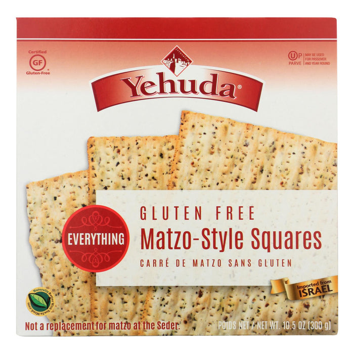 Yehuda Matzo-Style Squares - Pack of 12 - 10.5 oz