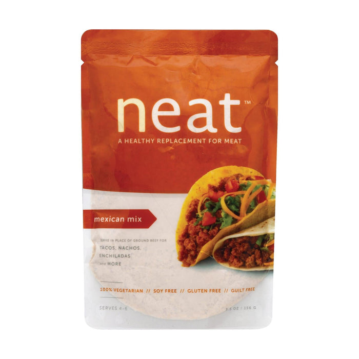 Neat Meat Alternative Mix - Mexican - Case Of 6 - 5.5 Oz