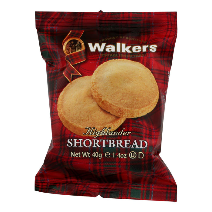 Walkers Shortbread Cookies, Double Chocolate Chip, 18-Count, 1.4 Oz Packs (Case of 18)