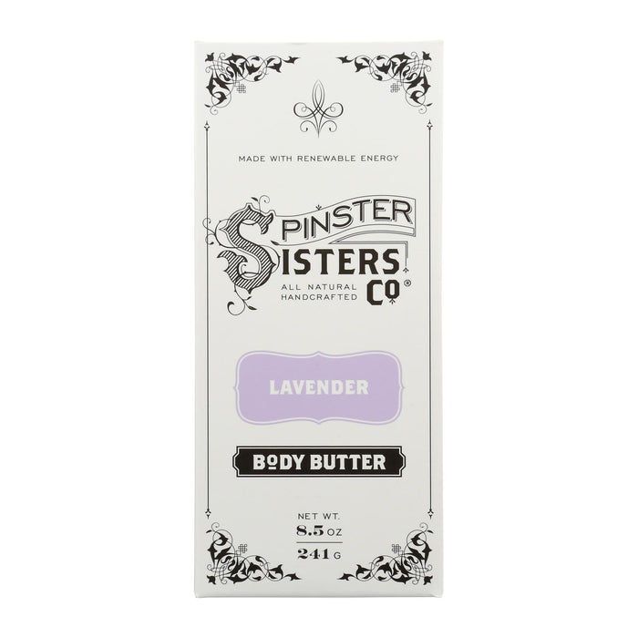 Spinster Sisters Co. Lavender Body Butter - Case Of 4 - 8.5 Oz