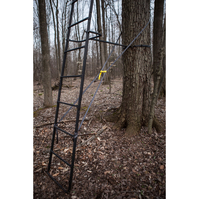 Hawk Big Denali Steel 18' 2-Man Ladder Treestand with Safe-Tread Steps (2 Pack)