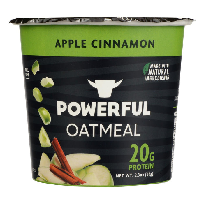 Powerful Yogurt Oatmeal Apple Cinnamon Cups, 6 Pack (2.3 Oz Cups)