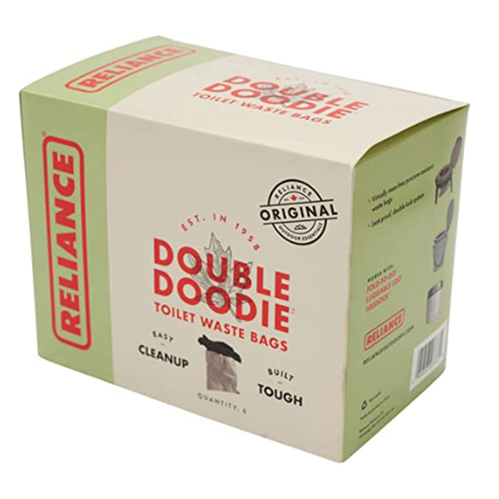 Reliance 2683-13 Double Doodie 2L Portable Camping Toilet Waste Bags (24 Bags)