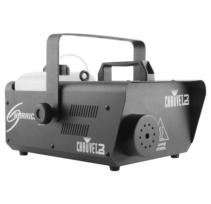 CHAUVET DJ Hurricane 1600 2.4L Fog Machine + 20W Black Light + Fog Juice