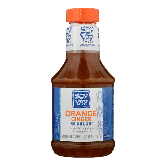 Soy Vay Marinade & Sauce - Case Of 6 - 19 Fz