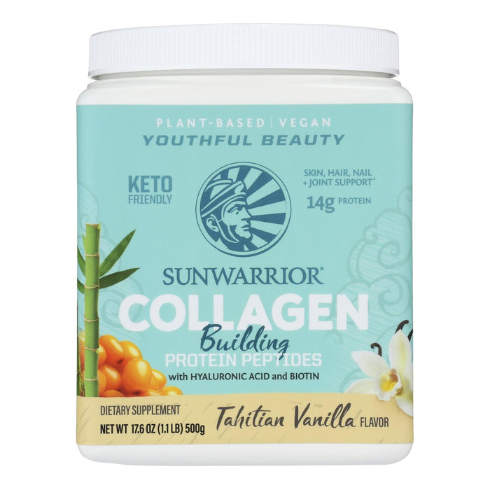 Sunwarrior - Collagen Tahitian Vanilla - 1 Each - 17.6 Oz