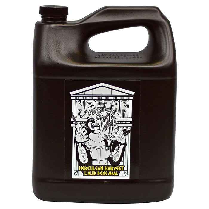 Nectar for the Gods Herculean Harvest Plant Nutrient Bone Meal Additive, 1 Gal