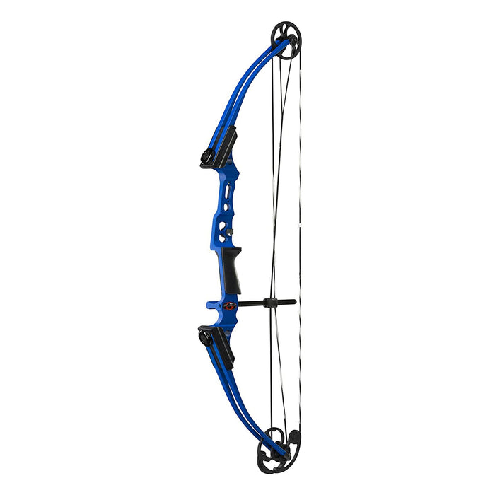 Genesis Mini, Youth Compound Bow & Arrow Kit with Quiver, Draw Hand-Right, Blue