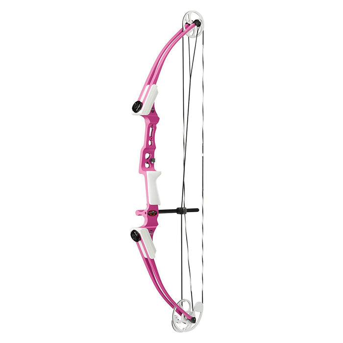 Genesis Mini, Youth Compound Bow & Arrow Kit with Quiver, Draw Hand-Left, Pink