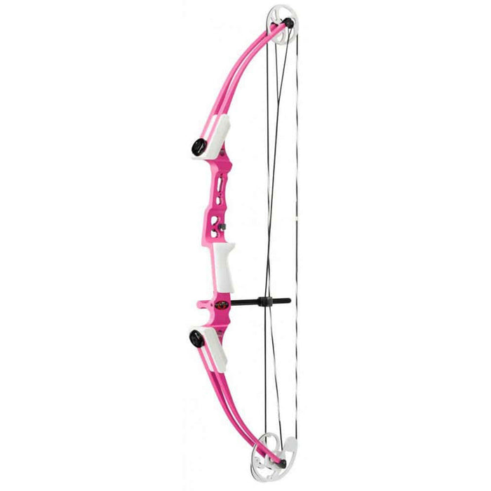 Genesis Mini, Youth Compound Bow & Arrow Kit with Quiver, Draw Hand-Right, Pink