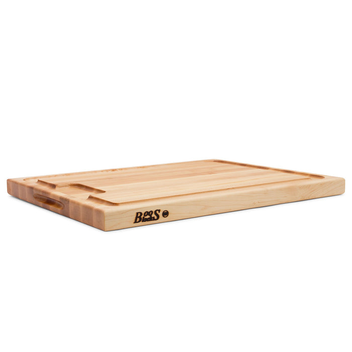John Boos Au Jus Maple Wood Cutting Board with Juice Groove, 18" x 24" x 1.5"