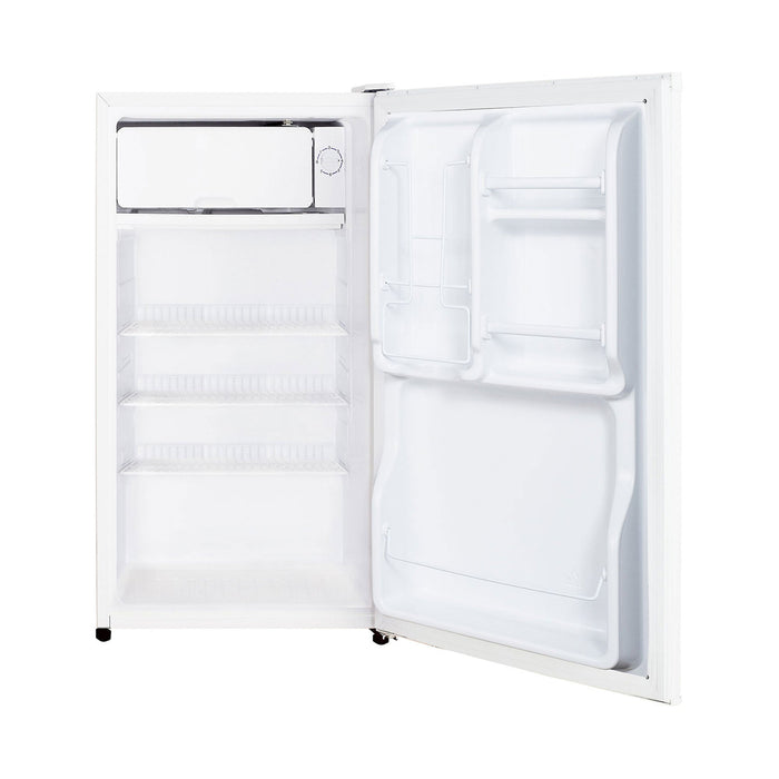 Magic Chef MCBR350W2 3.5 Cubic Feet Compact Mini Refrigerator & Freezer, White