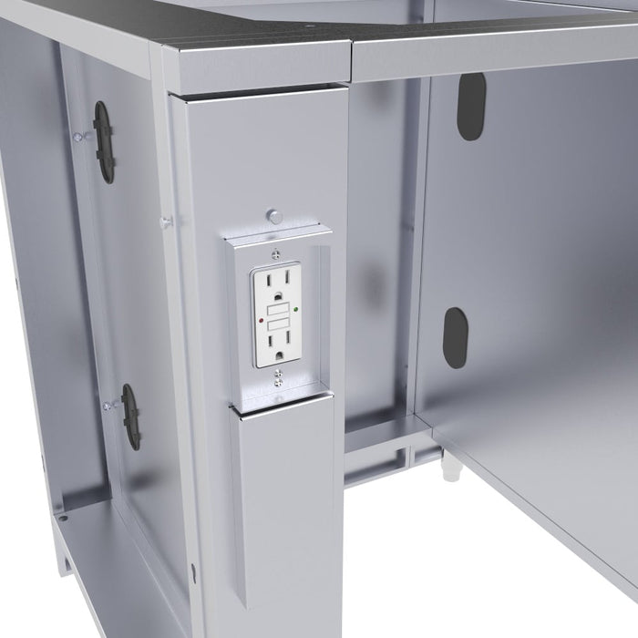 Sunstone 34″ Appliance Cabinet for up to 25″ wide Fridge – SAC34APC