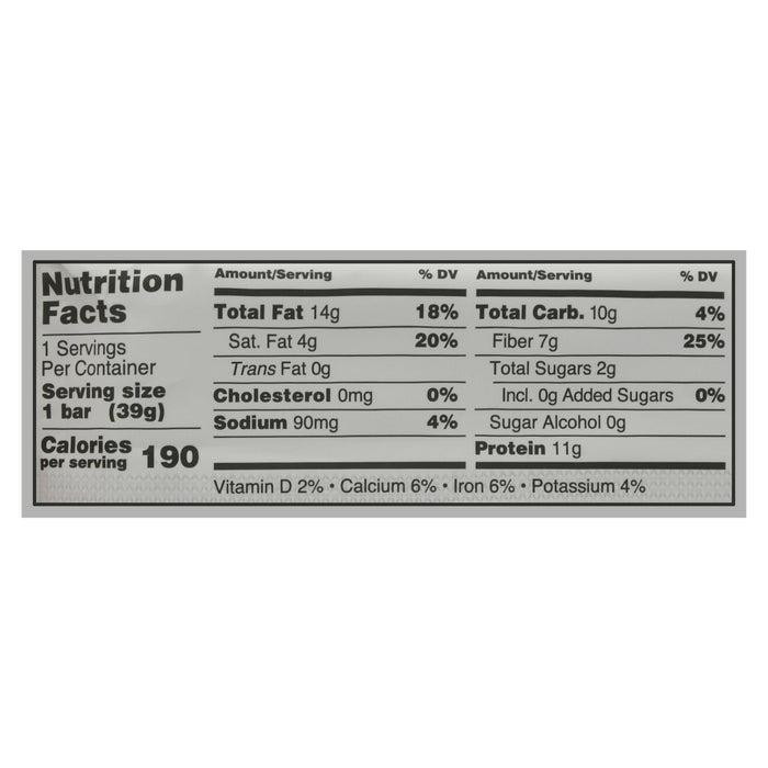 Nuskool Double Chocolate Protein Bar, 1.38 Oz, Pack of 12