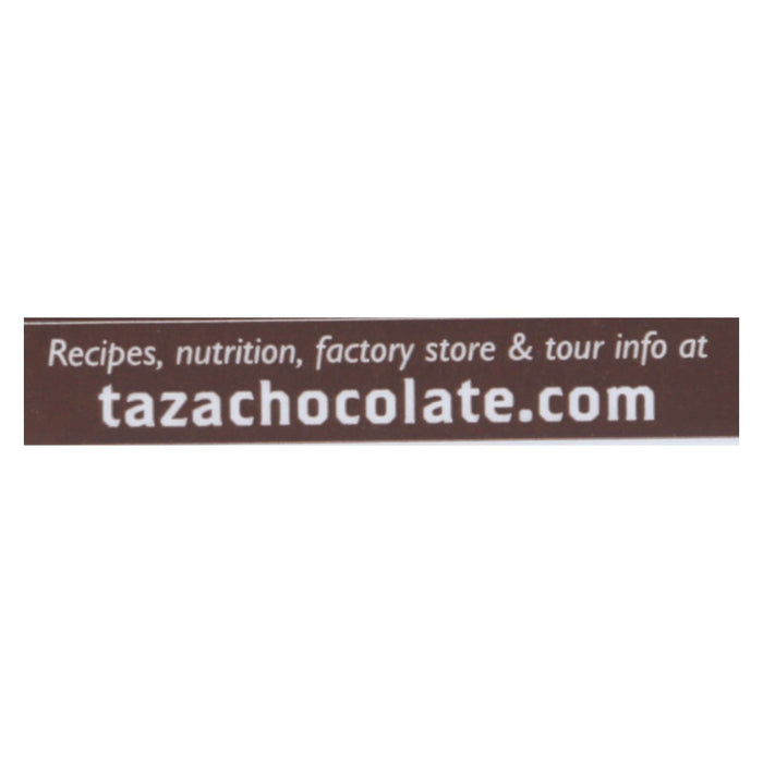 Taza Chocolate Organic Mexicano Discs 100% Dark Chocolate Cacao Puro - 2.7 Oz Each - Case of 12