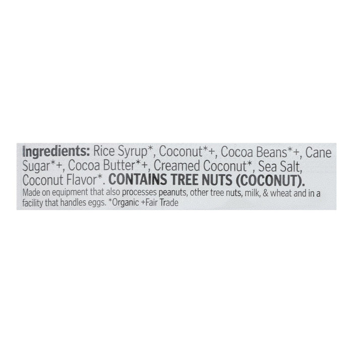 Theo Chocolate Dark Chocolate Classic Coconut Bites - 12 Pack - 1.3 Oz