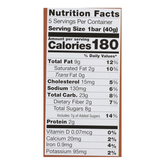 Pamela's Products Oat Chocolate Chip Whenever Bars - Coconut - Case of 6 - 1.41 Oz. Each