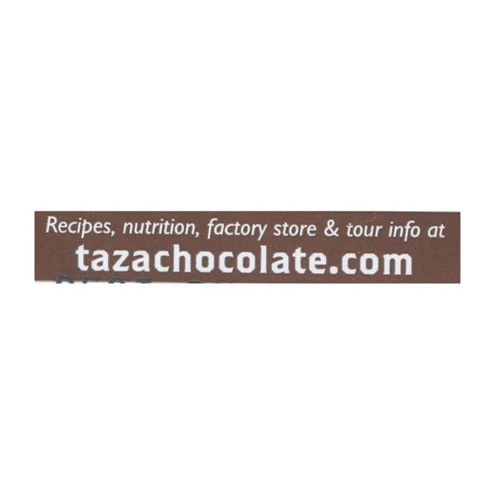 Taza Chocolate Mexicano Organic Guajillo Chili Discs, 50% Dark Chocolate, 2.7 oz, (Pack of 12)