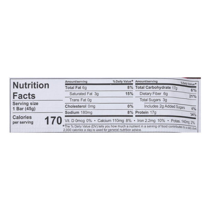 Nugo Nutrition Bar - Slim Raspberry Truffle - 1.59 Oz - Carton of 12