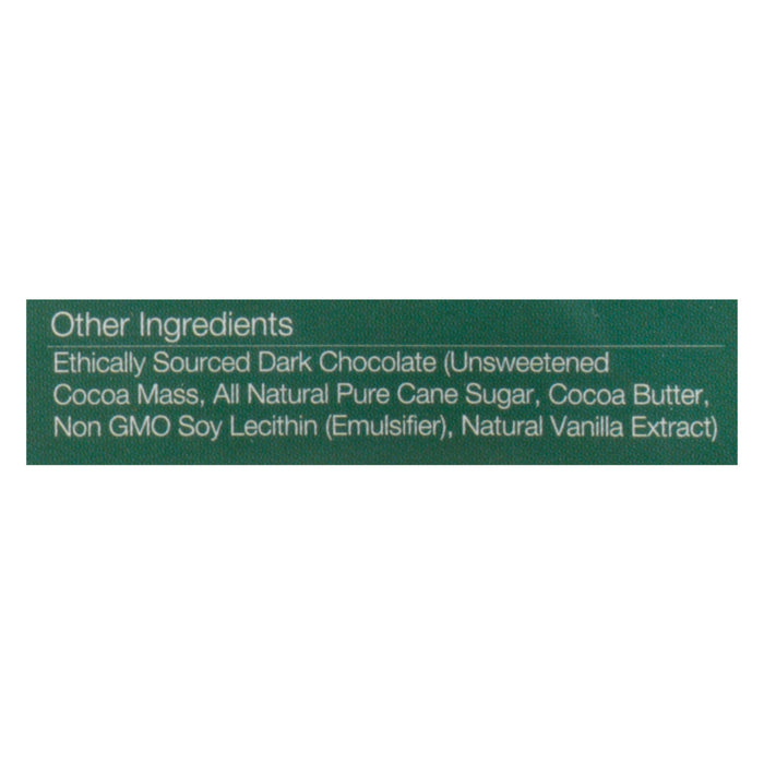 The Functional Chocolate Co. Chocolate Bar Energy - 1.75 Oz - 12-Count