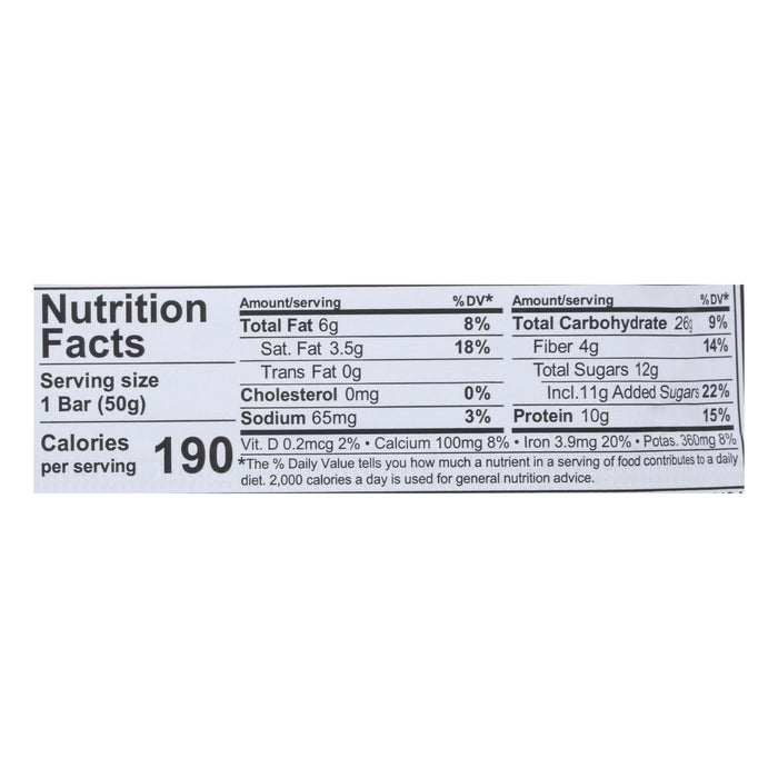 Nugo Nutrition Bar - Double Dark Chocolate - 1.76 Oz - Case of 12