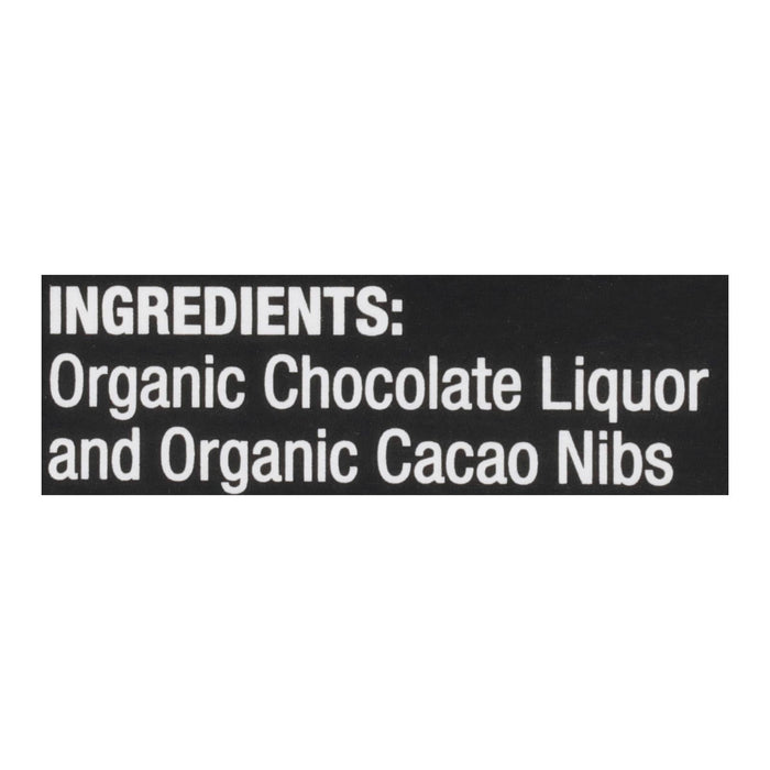 Pascha 100% Nibs Dark Chocolate Bar, 2.82 Oz