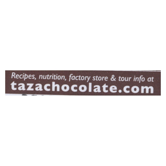 Taza Chocolate Organic Mexicano Dark Chocolate Salted Almond Discs - 2.7 Oz