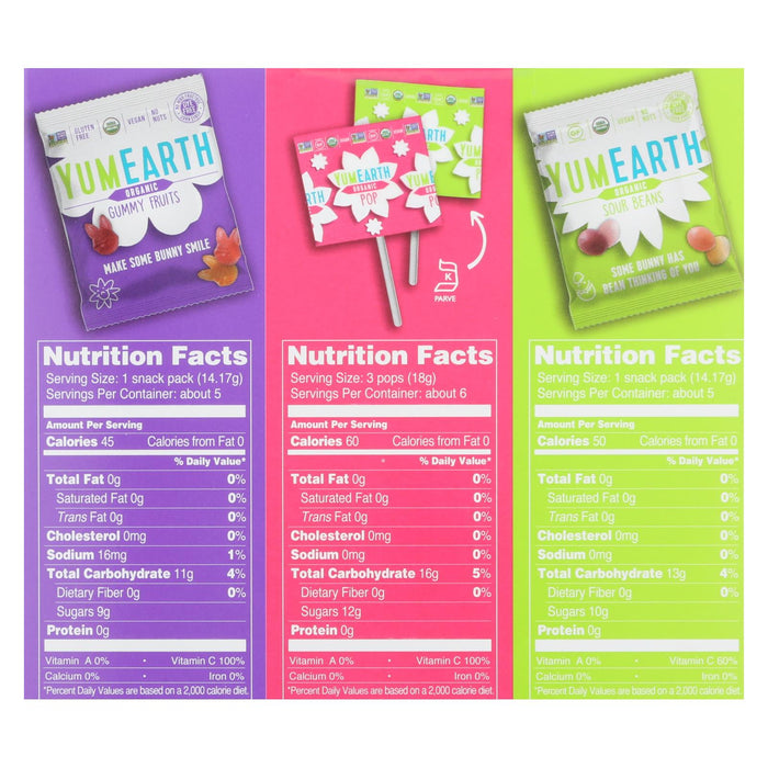 YumEarth Variety Easter Candy, 9.40 Oz (Pack of 6)