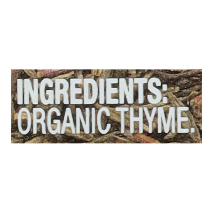 Simply Organic Organic Thyme Leaf, Case of 6 - 0.78 Ounces Each