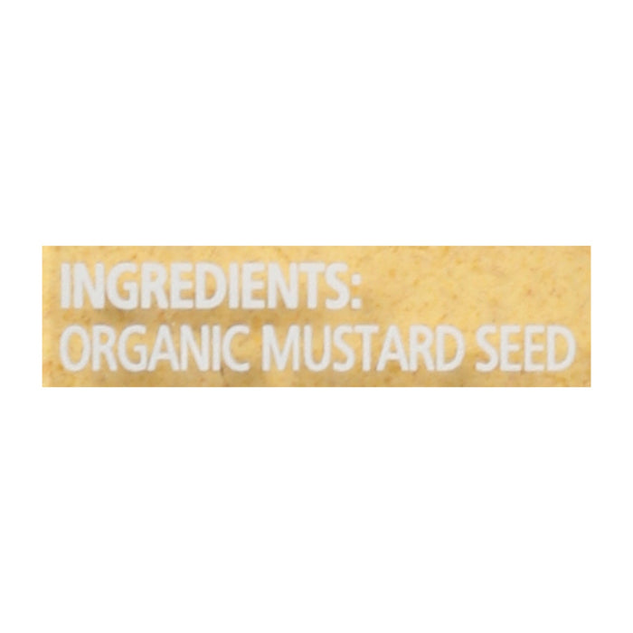 Simply Organic Mustard Seed Ground Organic - 3.07 oz - Pack of 6