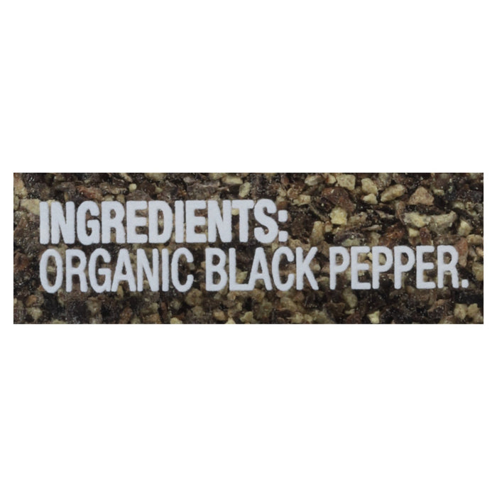 Simply Organic Organic Black Pepper Medium Grind 2.31 oz (Case of 6)