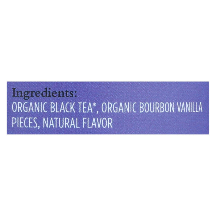 Paromi Tea Black Bourbon Vanilla Tea 15 Count Case