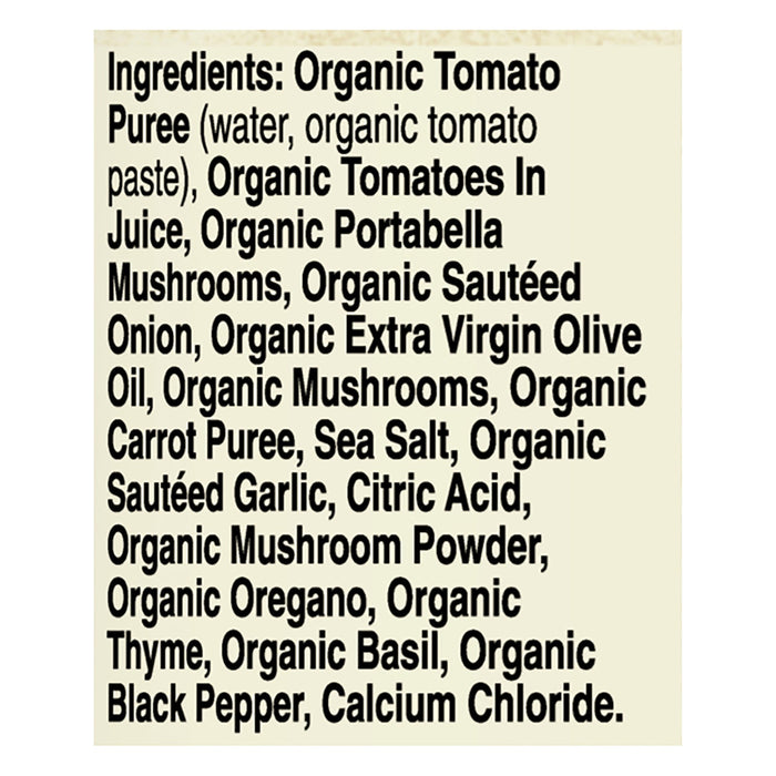 Muir Glen Organic Portobello Mushroom Pasta Sauce, 23.5 fl oz (Case of 12)