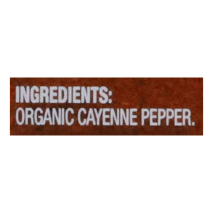 Simply Organic Cayenne Pepper, Organic, Case of 6 - 2.89 oz