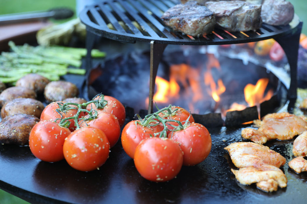 Grill Grate Riser For 40" Grills - Perfect for Larger Pans and Smoky Flavors