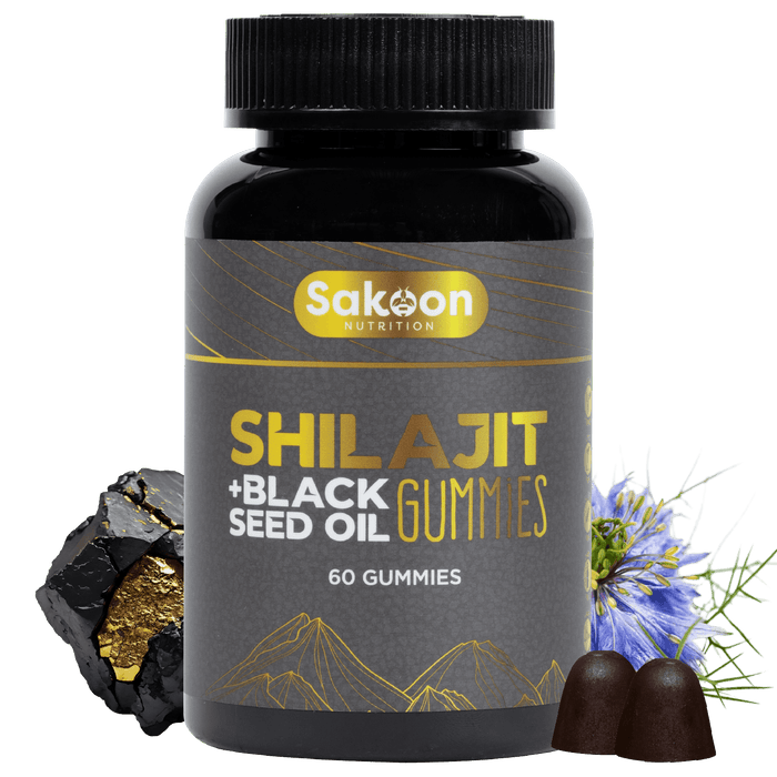 Pure Shilajit & Black Seed Oil Gummies