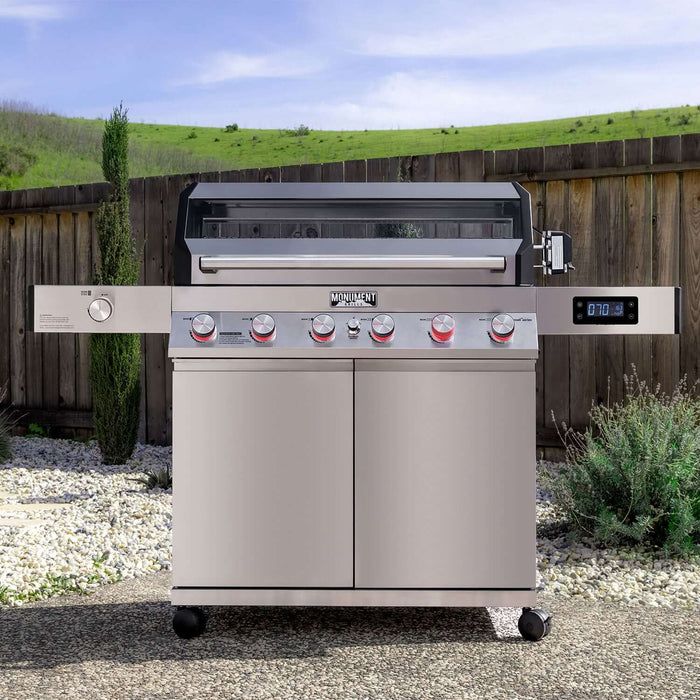 Denali 605Pro | Stainless Smart Tech Propane Gas Grill