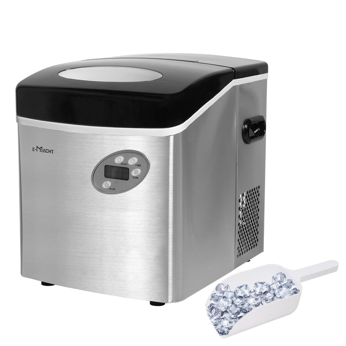 48.5lbs/24H Portable Ice Maker Machine with Self-Cleaning, Ice Maker with Handle