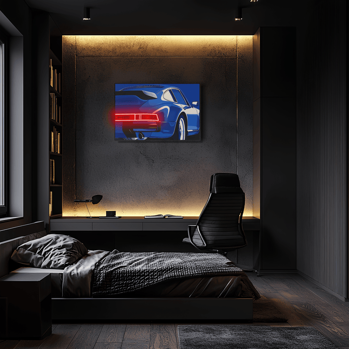 Car light up sign, Car neon light sign, Car wall art lighted, Car led wall decor, Car led sign, Garage neon sign, Neon painting art For Man - UvCar29