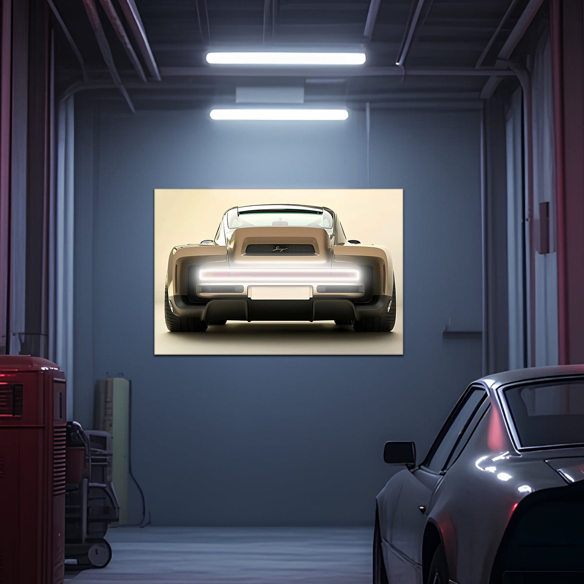 Car light up sign, Car neon light sign, Car wall art lighted, Car led