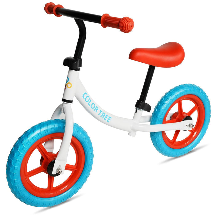 Lightweight Toddler Bike Balance Bike No Pedal Bike with Adjustable Handlebar and Seat