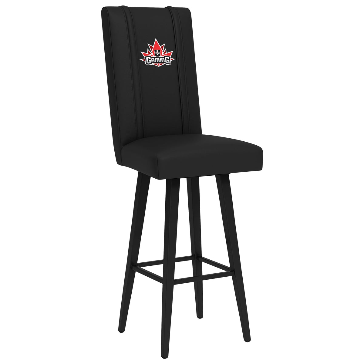 Swivel Bar Stool 2000 with U Sports Gaming Logo — Culinary Cave