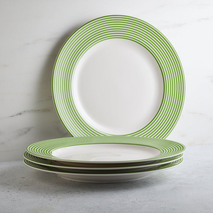 Newport Stripe Rimmed Dinner Plate