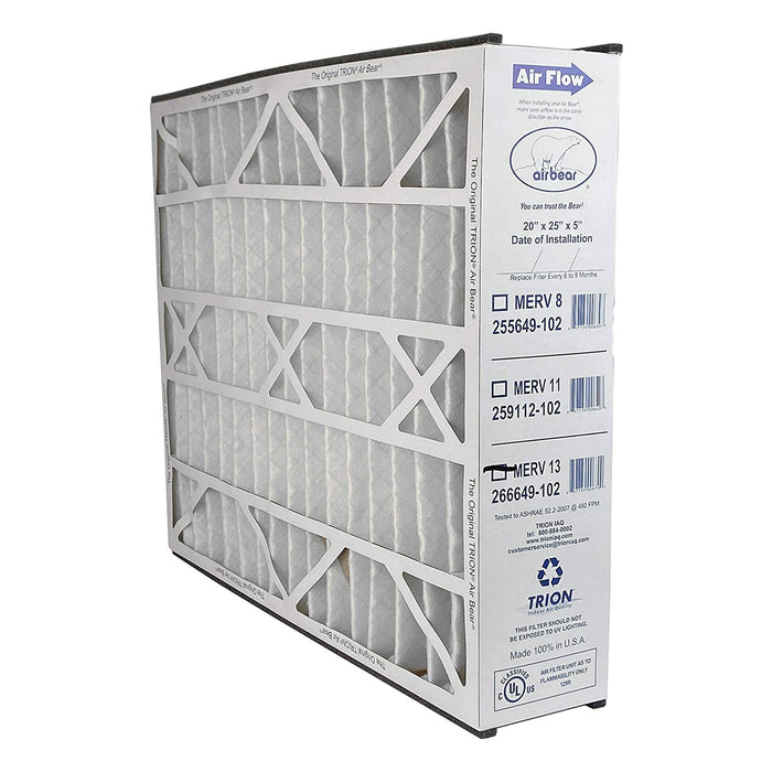 Trion 266649-102 Air Bear 20 x 25 x 5 Inch MERV 13 Air Purifier Filter (3 Pack)